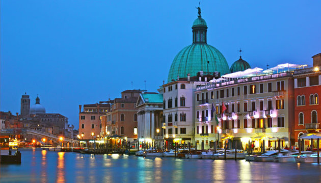 Het blauwe uurtje in Venetië 
