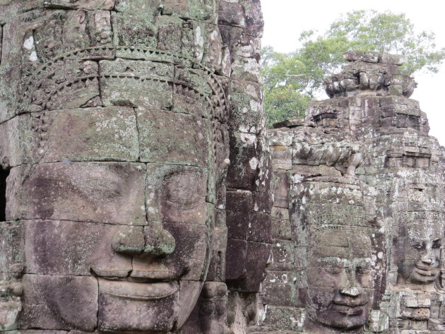 Bayon tempel bij Angkor Wat