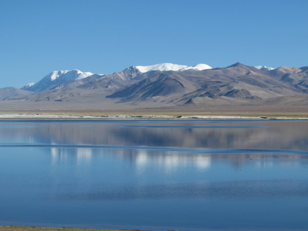 een meer in Tibet
