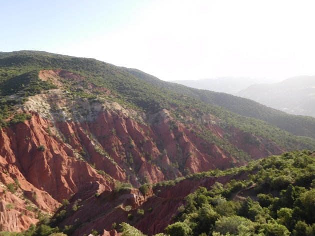 Groene bergen in Marokko