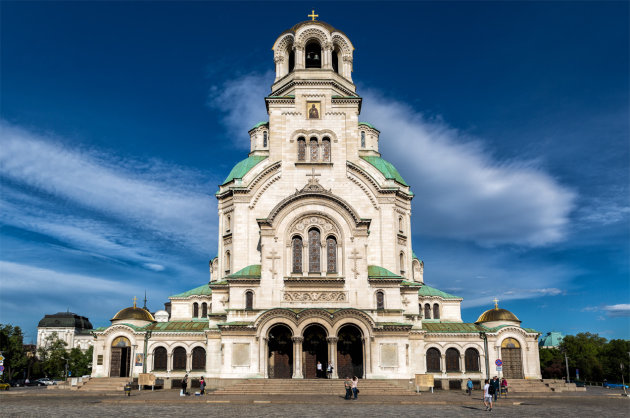 De mooiste kerk in Sofia, Bulgarije