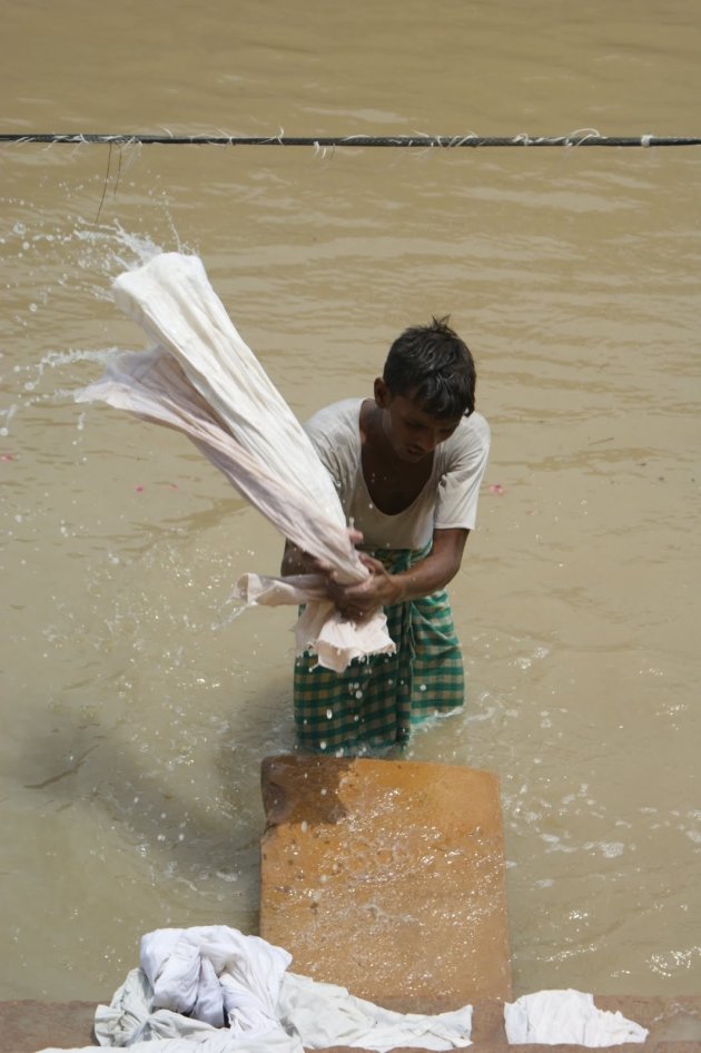Wasdag in de Ganges