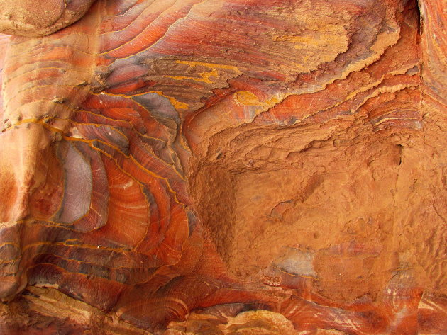 gekleurde rotsen