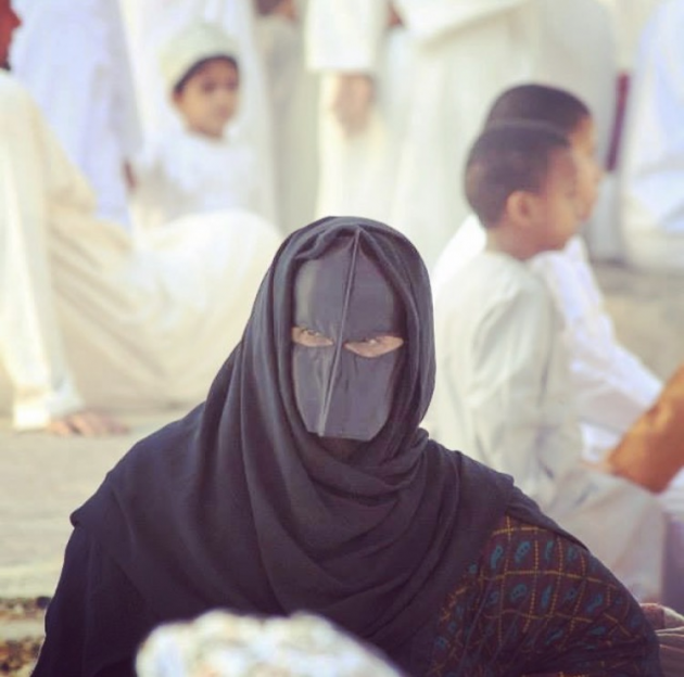 Snavelmaskers in Nizwah, Oman
