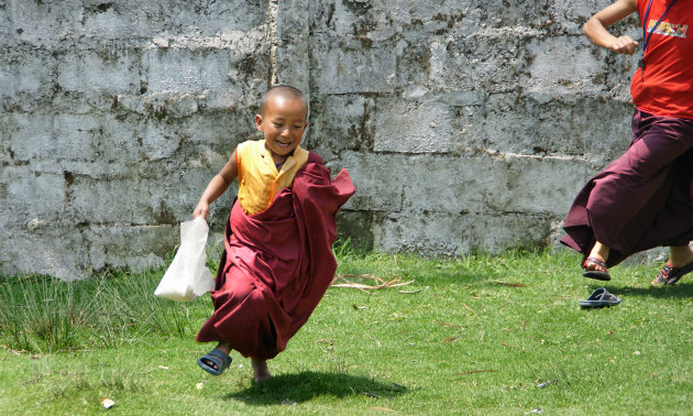 Ook monnikjes mogen spelen in het klooster