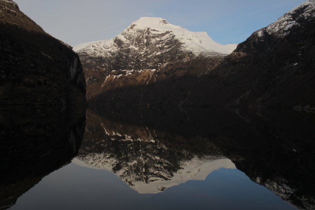 Reflectie Geirangerfjord