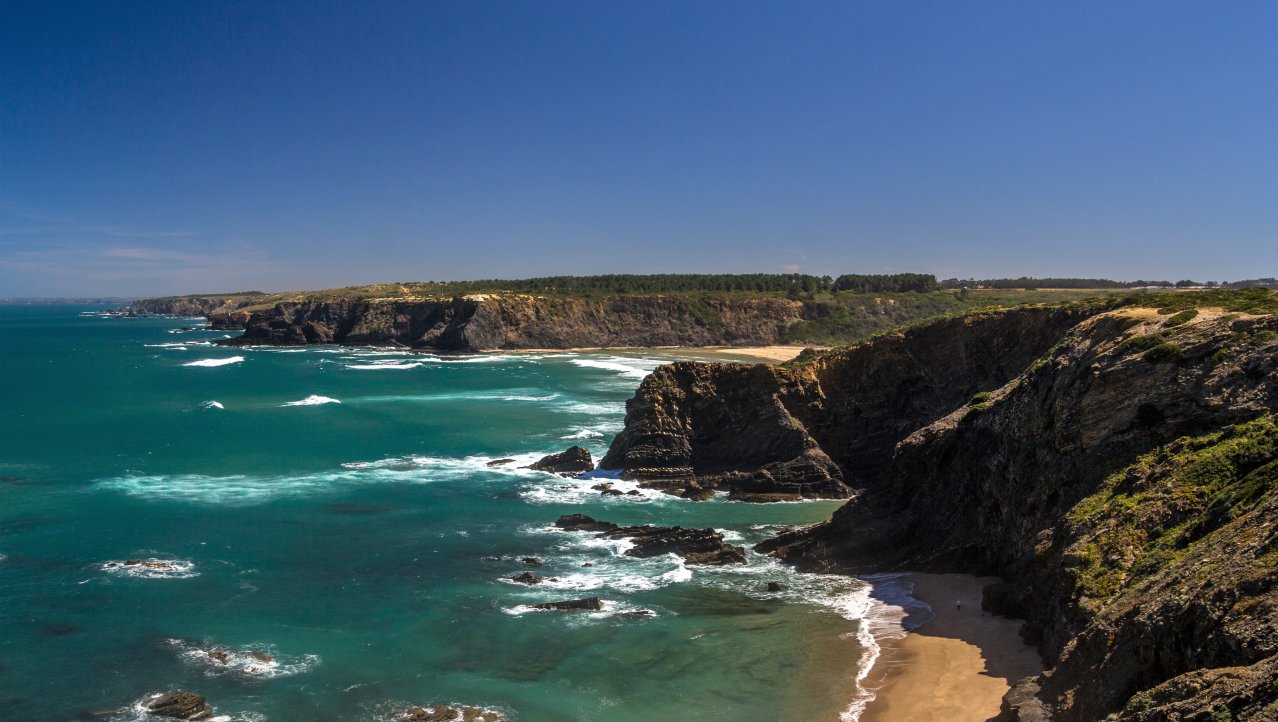 De ongelooflijk mooie kust van Portugal