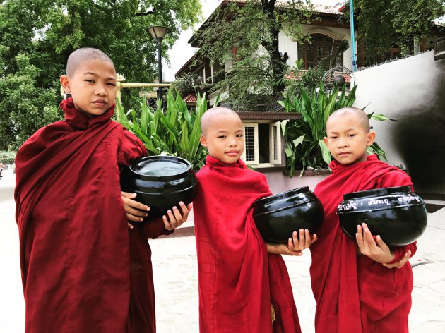 Baby monks in Myanmar! 