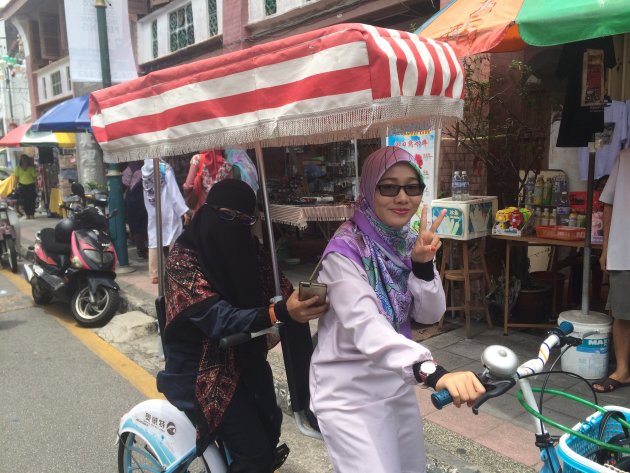 Bijzonder fietsvervoer op Penang