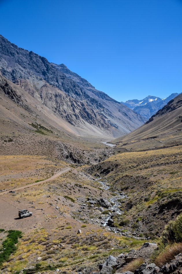 Op ontdekkingstocht in the 'wetlands' van de Andes.