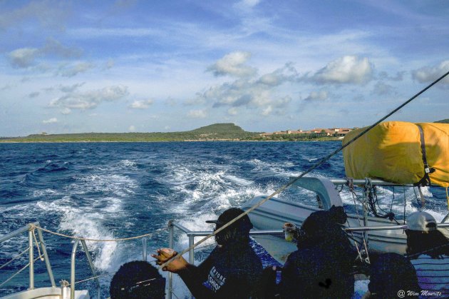 Catamaran vaart Curacao
