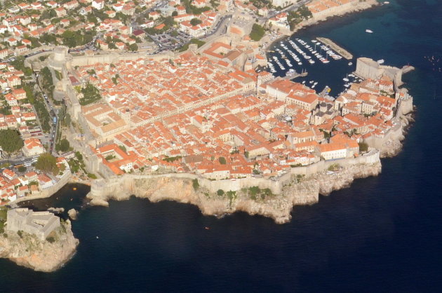 Dubrovnik vanuit een Bombardier