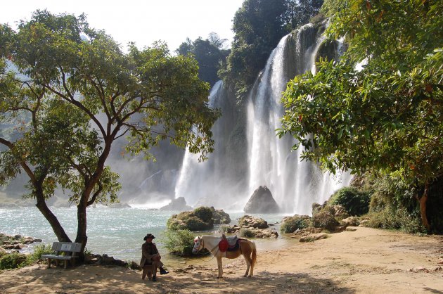 Ban Gioc, de watervallen in Vietnam!