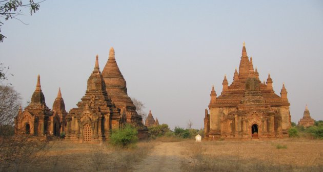 tempels in Bagan
