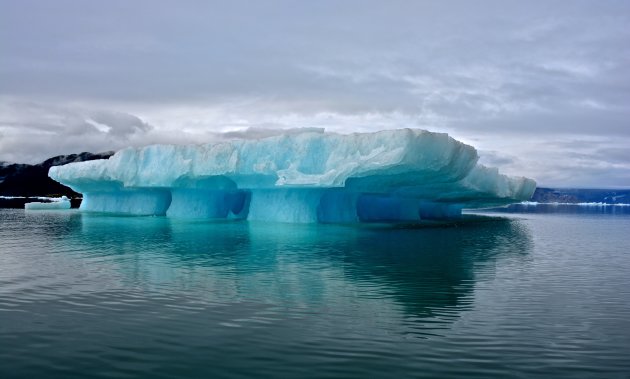 Manoeuvreren tussen ijsbergen