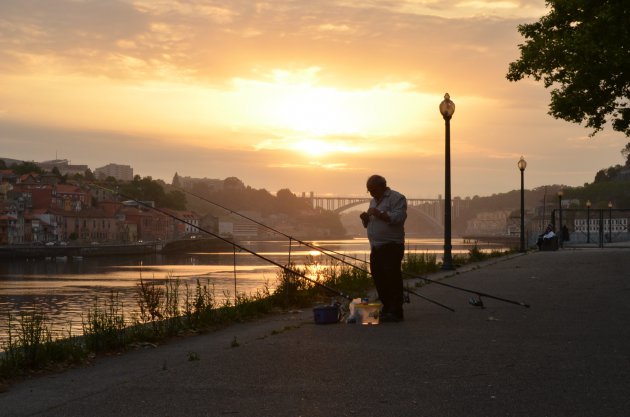 Genieten van het gouden uur in Porto