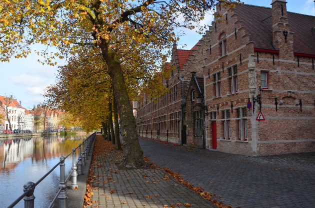 Herfstkleuren in Brugge