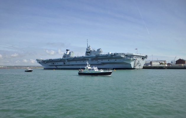 Beveiliging HMS Queen Elizabeth