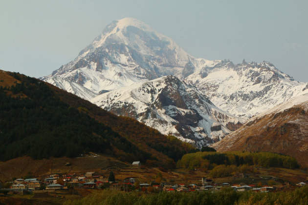 Mount Kazbeg en Stepantsminda