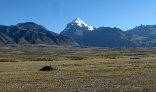 Uitzicht op Kailash