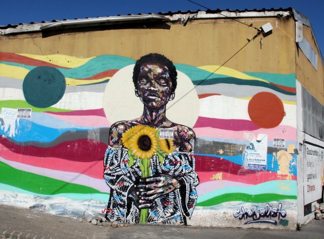 Mural in Kaapstad