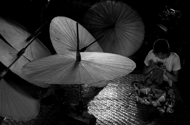Papier parasols