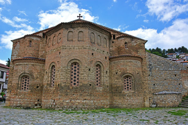 De St Sophia kerk in Ohrid