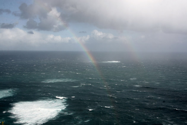 Dubbele regenboog Cape point