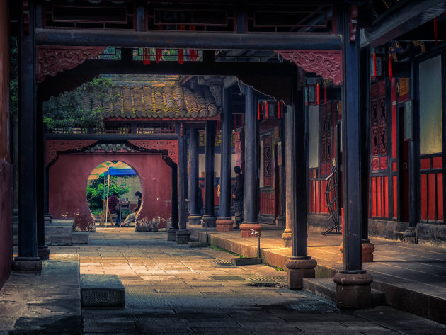 Wenshu tempel in Chengdu