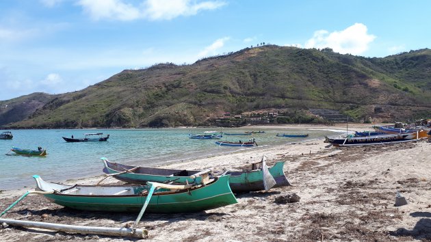Strandbezoek Kuta-Lombok