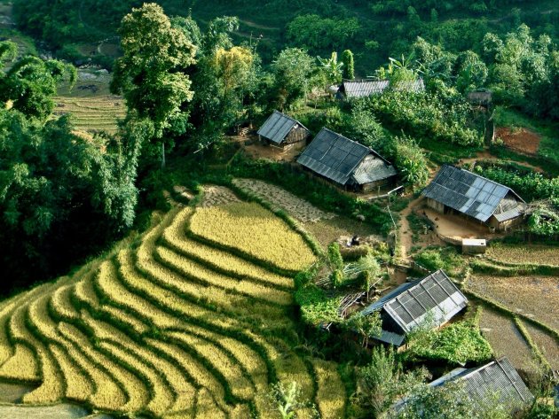 Boerendorpje noord Vietnam