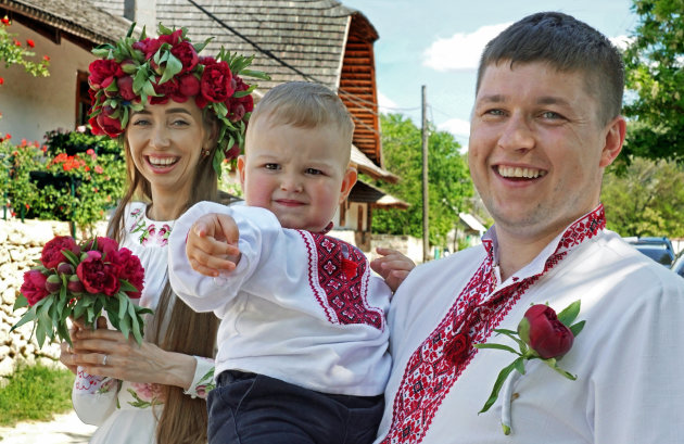 Moldavisch huwelijk in Butuceni