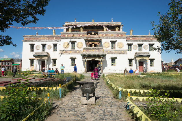 Tibetaans klooster bij Erdene Zuu