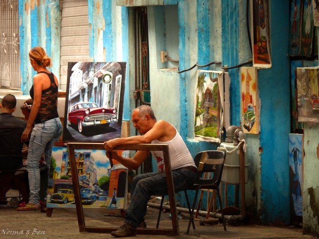 Schilder in Havana