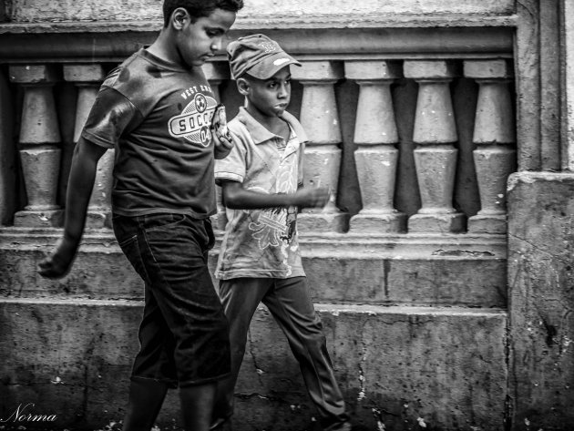 kinderen in Cuba