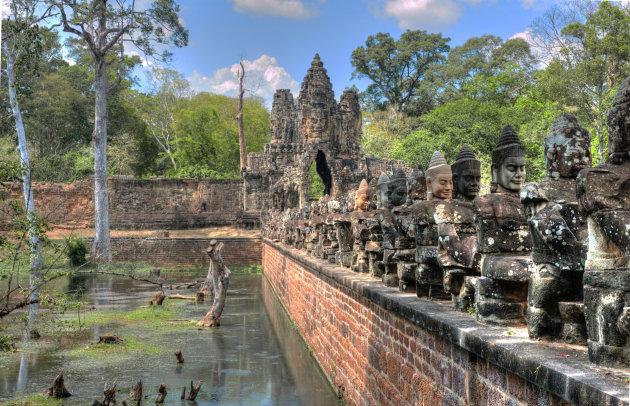 Zuidelijke poort Angkor Thom