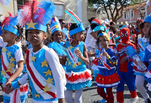 Kindercarnaval in Mindelo