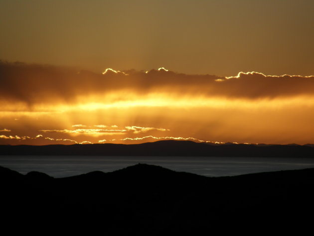 zonsondergang titicaca