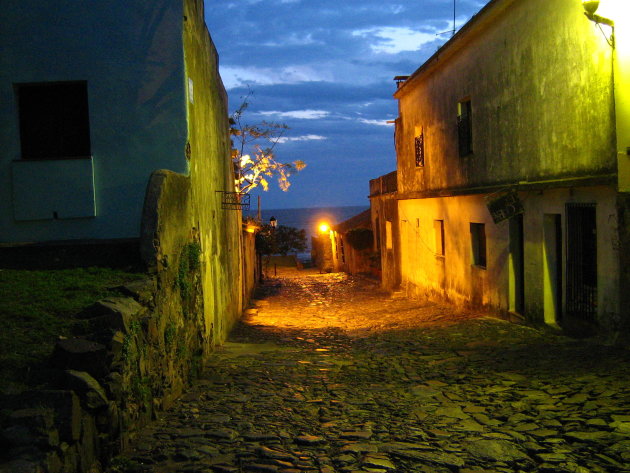 een verlaten straatje in Colonia