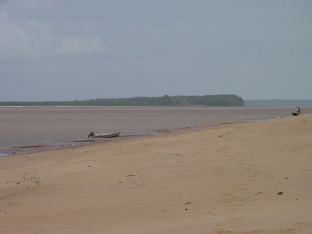 2002: Reserve Naturelle de l'Amana: de kustlijn.