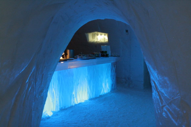 Sneeuwkasteel bar, Finland