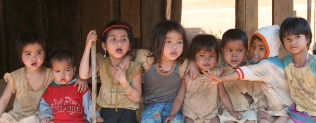 Kinderen uit laos
