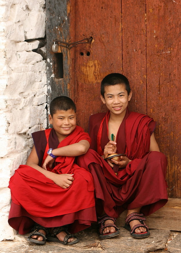 jonge monniken