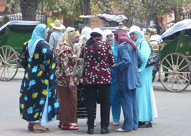 Vrouwen in Marrakech