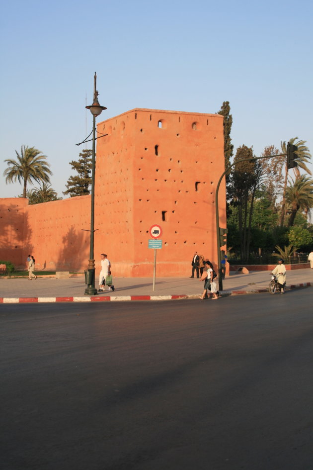 Marrakech Medina-Muur