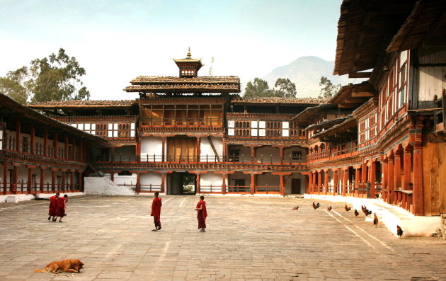 Binnenplaats Dzong