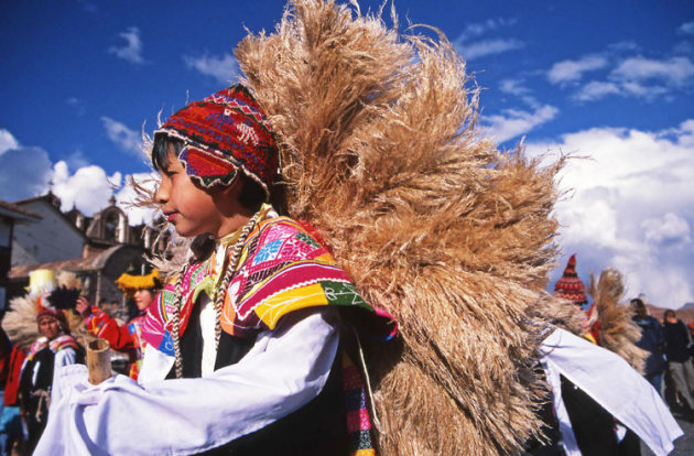 jongen in Cuzco
