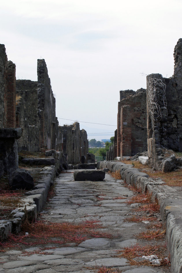 Oude Romeinse hoofdweg