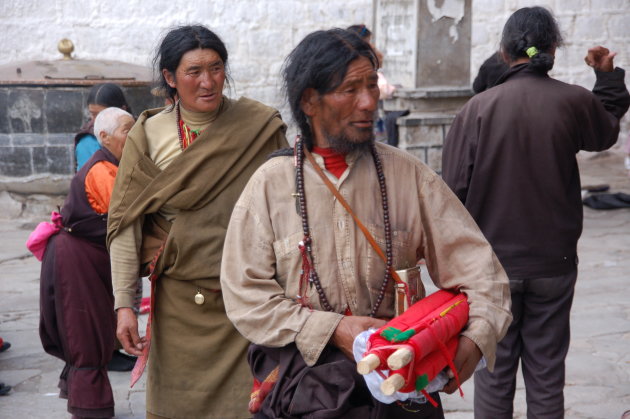 Pelgrims in Lhasa