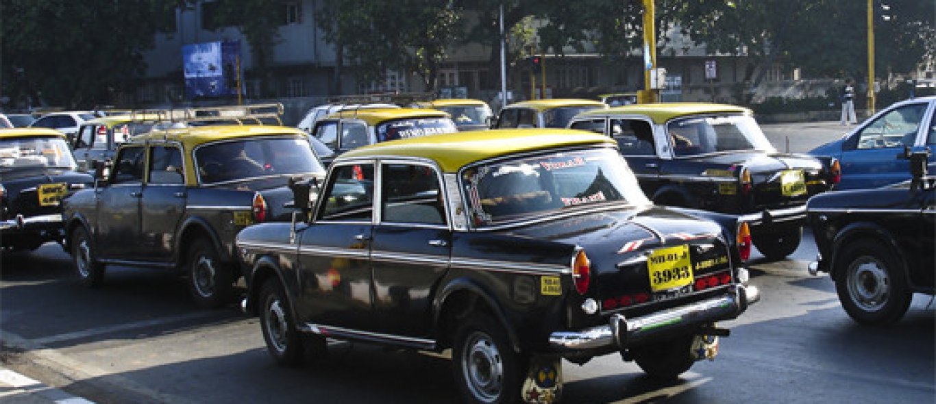 'Women only' taxi's in Bombay image